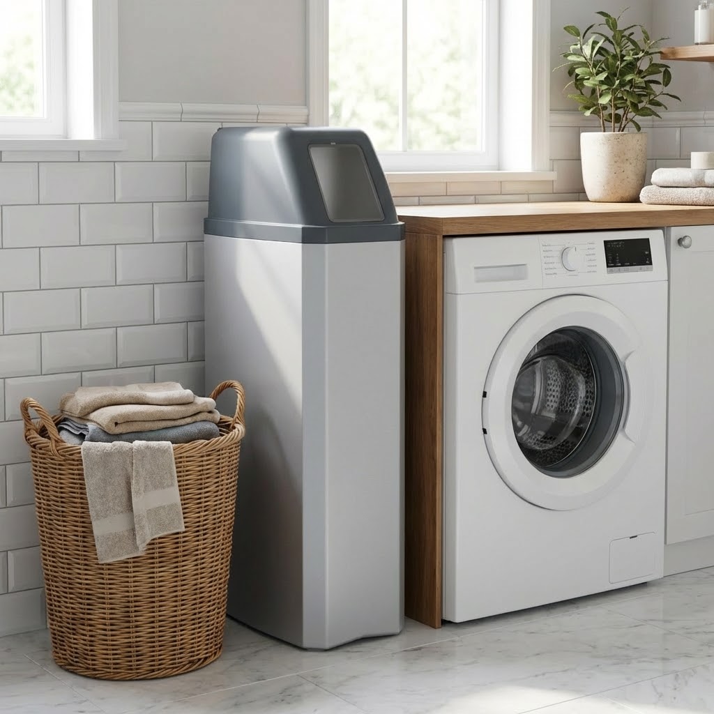 zmäkčovač vody v kupeni